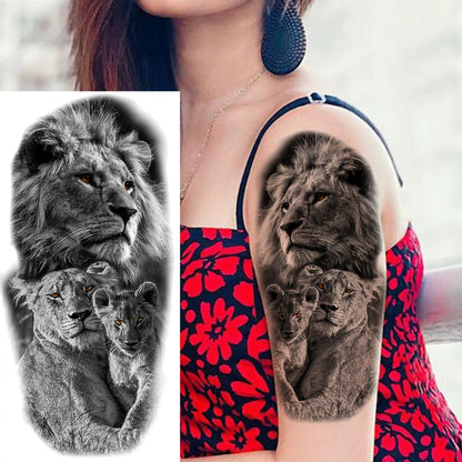 1 Sheet Bless Belief Faith Engraved Temporary Tattoos Family Love Tatoos Waterproof Realistic Fake Tattoo Stickers Long Lasti