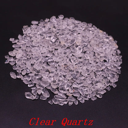 Natural Crystal Gravel Specimen Rose Quartz Amethyst Home Decor Colorful for Aquarium Healing Energy Stone Rock Mineral 50g 1