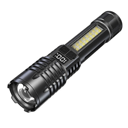 100000LM Super Bright Flashlight Rechargeable LED Torch Long Range Tactical Lamp for Outdoor Waterproof Camping Fishing Lante