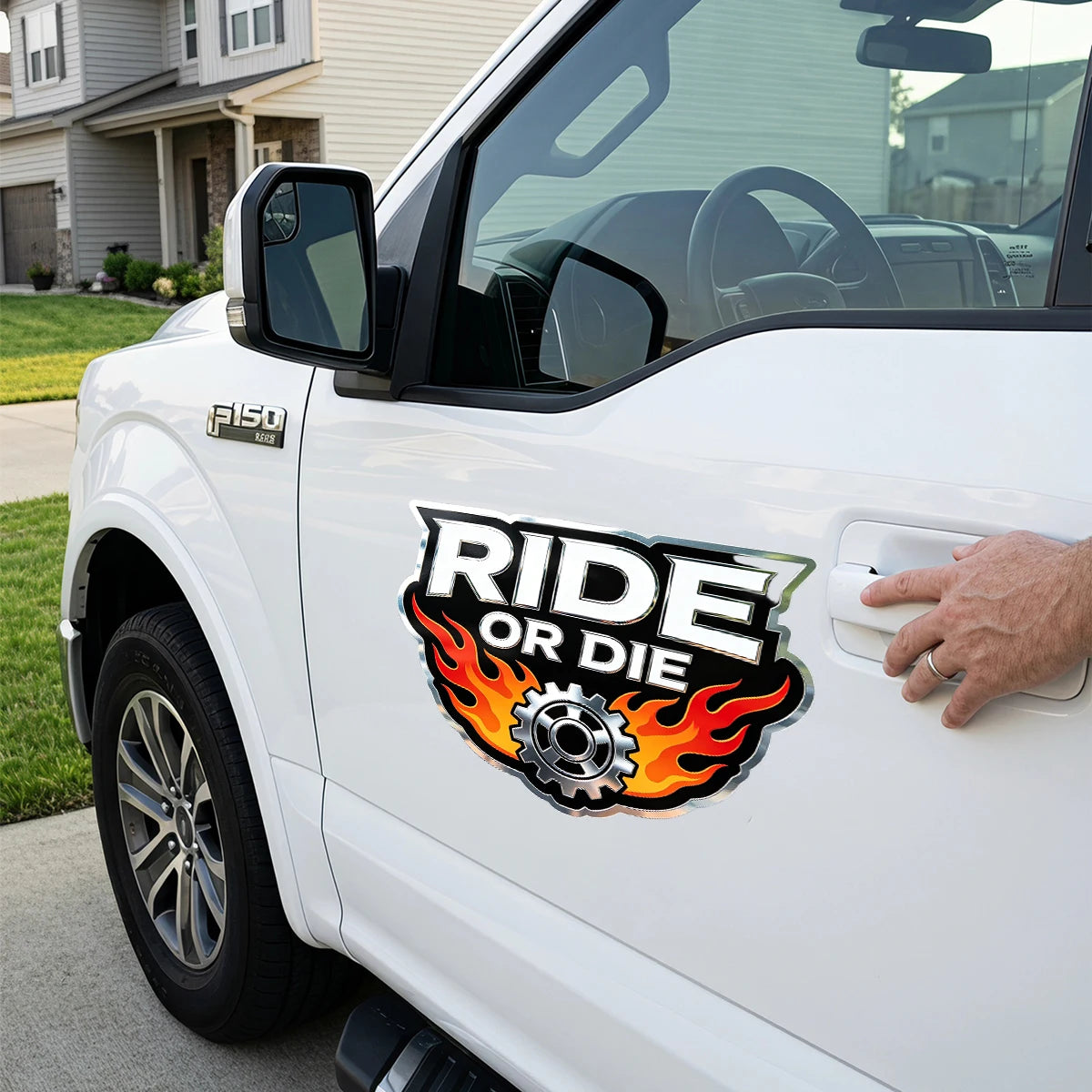 Custom Logo Car Decals, Personalized Car Decals, Self-Adhesive Decals with Customizable Content, Including Text, Photos, Logo