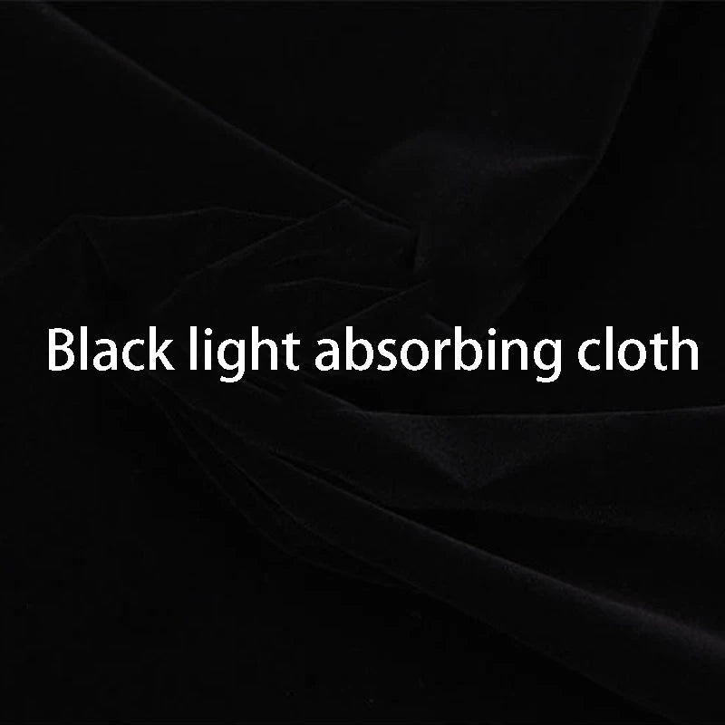 Black Background for Photography Photo Studio Light Absorb Cloth Non-reflective Collapsible Art Wall Screen Photography Props