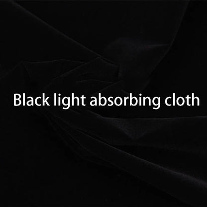Black Background for Photography Photo Studio Light Absorb Cloth Non-reflective Collapsible Art Wall Screen Photography Props