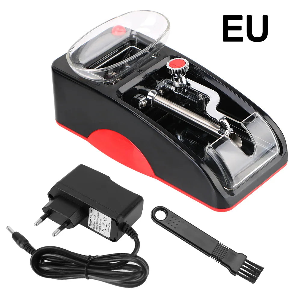 110V/230V Electric Automatic Cigarette Rolling Machine Cigar Roller Smoking Tool EU US Plug Injector Maker DIY Accessories - 