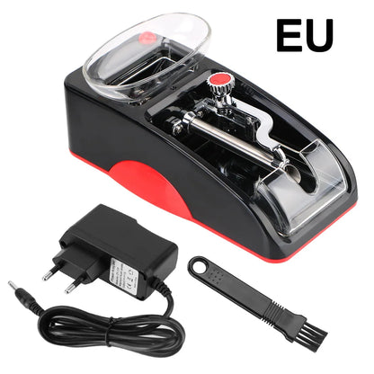 110V/230V Electric Automatic Cigarette Rolling Machine Cigar Roller Smoking Tool EU US Plug Injector Maker DIY Accessories - 