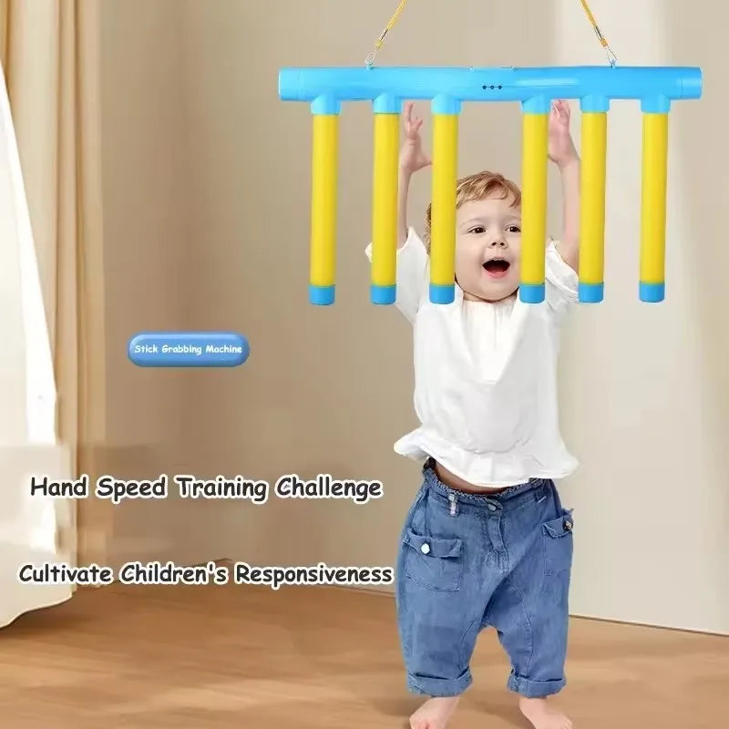Adults Kid Catching Sticks Game Falling Sticks Catching Sensory Toy Drop Catch Win Reaction Training Reflex Challenge Party G