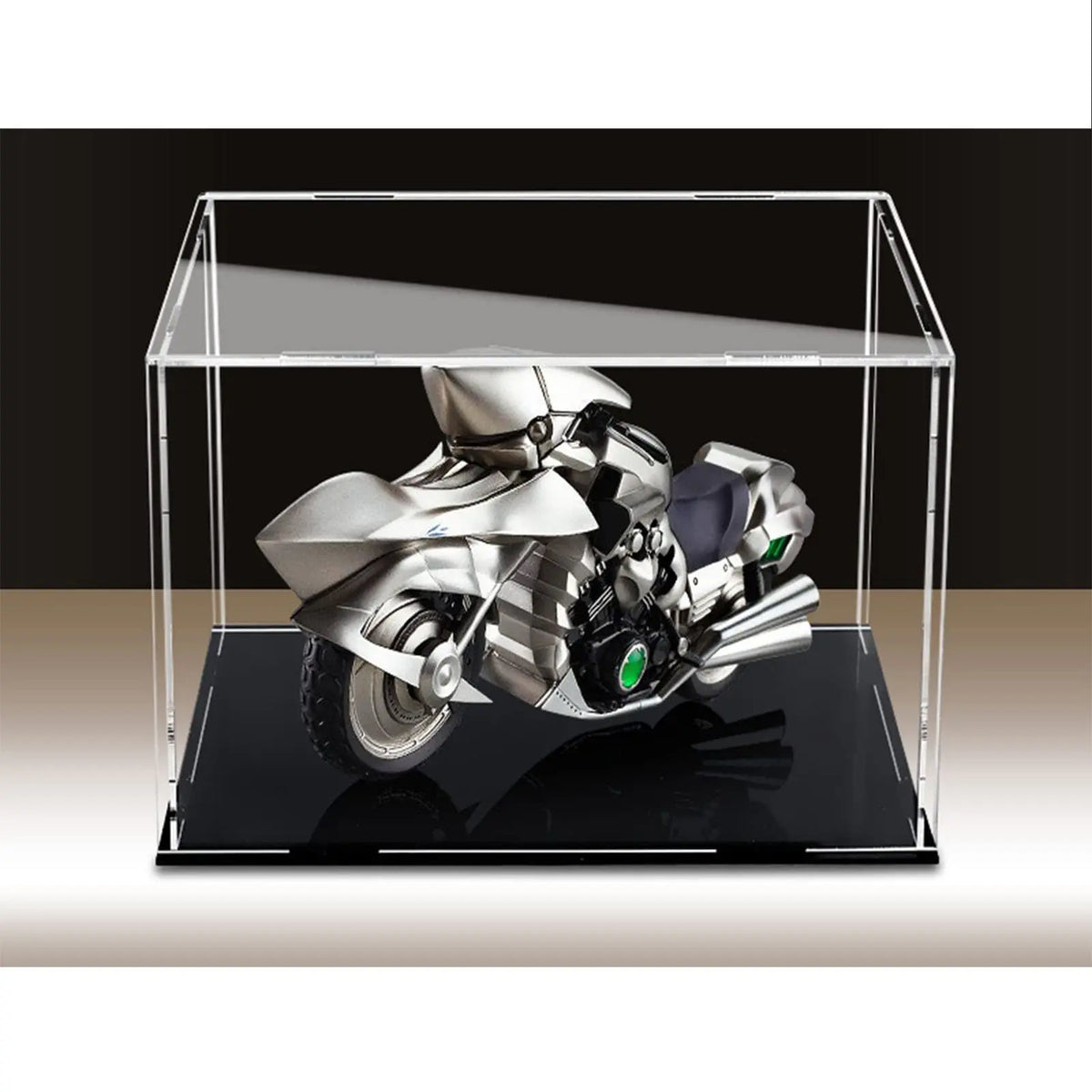 Acrylic Display Case Clear Display Box Countertop Cube for Collectibles, Action Figures, Mini Figurines Protection