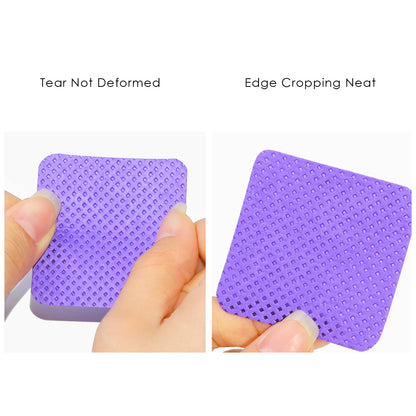 300pcs/Pack Lint-free Nail Polish Remover Napkin Colorful Cotton Wipes Paper Pads UV Gel Dust Cleaner Cleaning For Manicure T