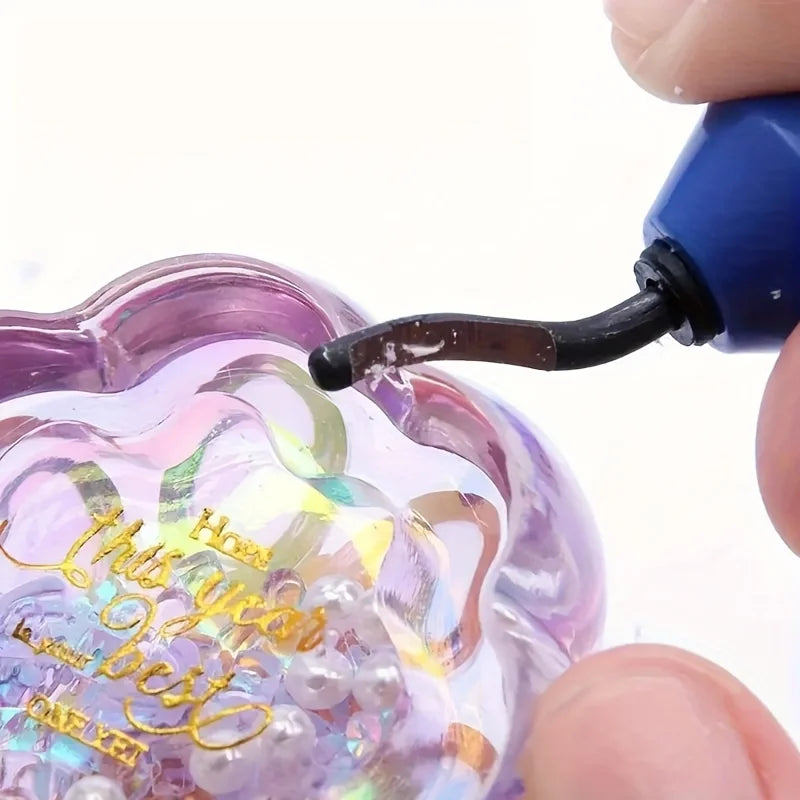 Jewelry making trimmer, manual trimming tool for DIY resin epoxy glue finishing