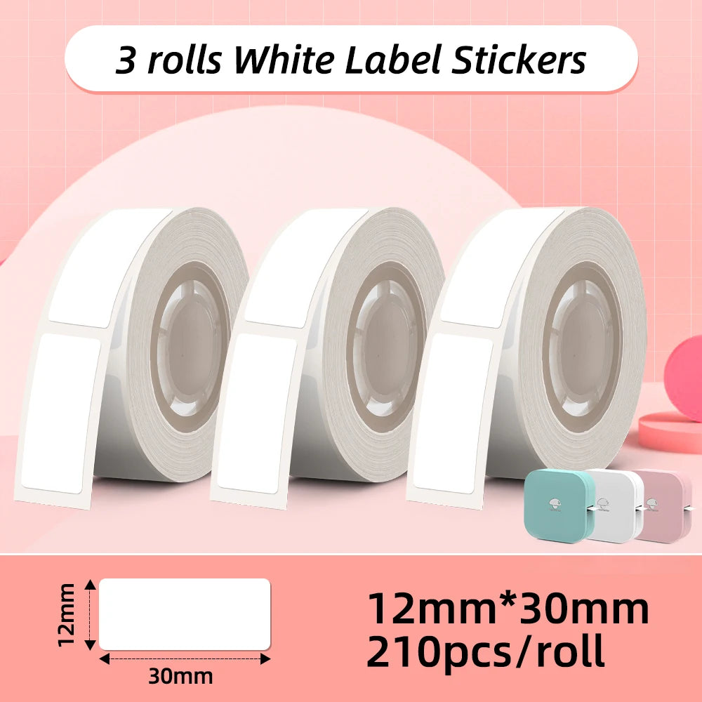 Phomemo Q30 Label Printer Mini Printer Pocket Thermal Label Maker Wireless Sticker Pocket Portable Printer Various Label Pape