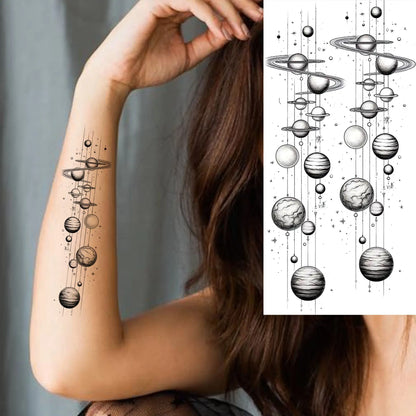 1 Sheet Bless Belief Faith Engraved Temporary Tattoos Family Love Tatoos Waterproof Realistic Fake Tattoo Stickers Long Lasti