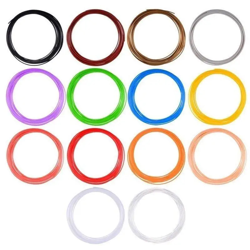 Practical New 1.75mm Print Filament ABS/PLA 10m Modeling For 3D Drawing Printer Pen (Random Color)
