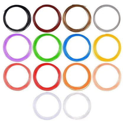 Practical New 1.75mm Print Filament ABS/PLA 10m Modeling For 3D Drawing Printer Pen (Random Color)