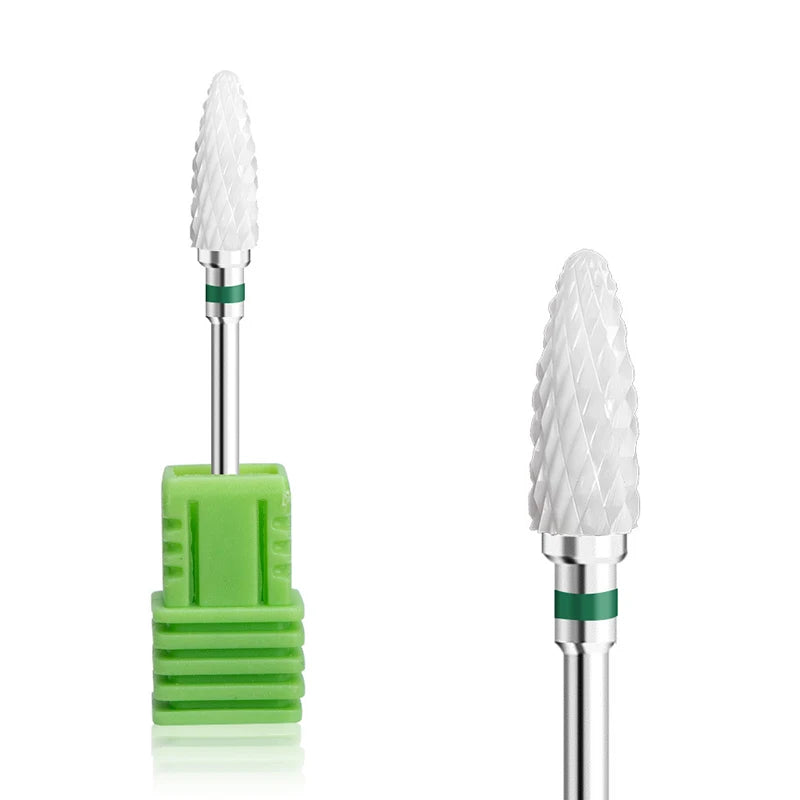 1pcs Ceramic Milling Cutter Nail Drill Bits Electric Manicure Drills Pedicure Mill Bits Machine Files Nail Art accessories To