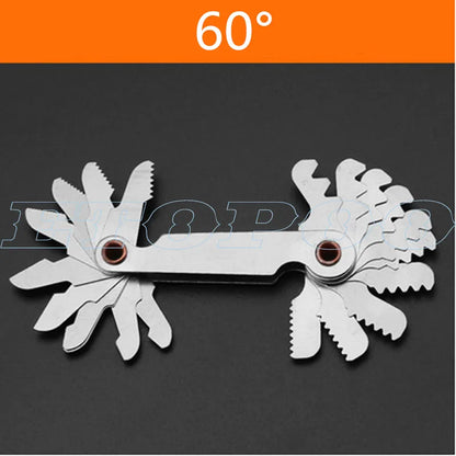 Radius Template R Gauge R1-6.5 7-14.5 15-25 26-80 Radius Gage Plate Fillet Gaug External Internal Concave Convex Measuring To