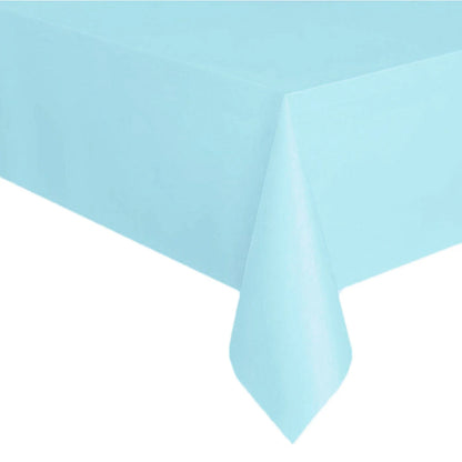 Disposable Tablecloth White Black Pink Gold Table Cover Plastic Birthday Wedding Table Cloth Party Dining Table Decoration Fa