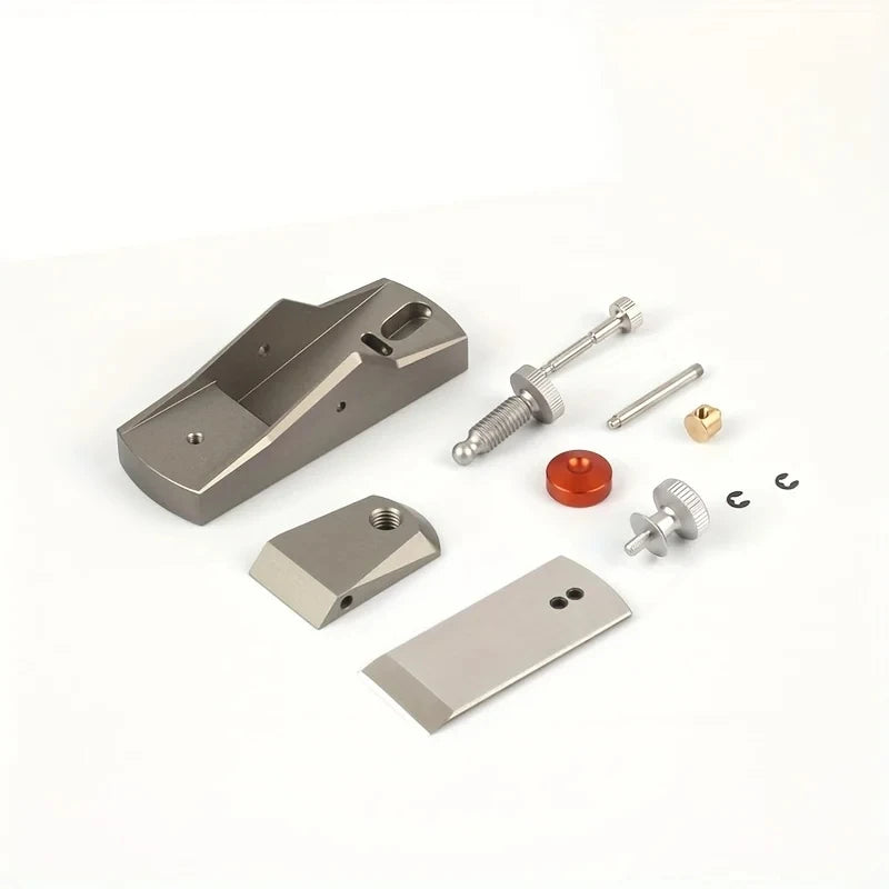 1Pc Woodworking Planer Mini Aluminum Alloy Hand Planer DIY Carpenter Tools European Flat Plane Bottom Edge Wood Trimming Plan