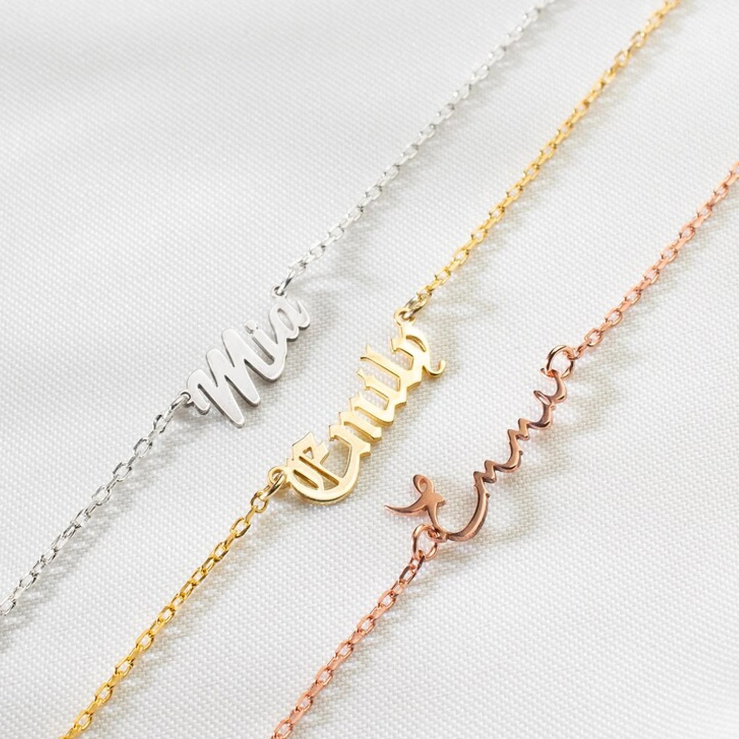 Lemegeton Customized Name Anklets for Women Men Personalized Foot Anklet Stainless Steel Chain Anklet Beach Summer Jewelry Gi