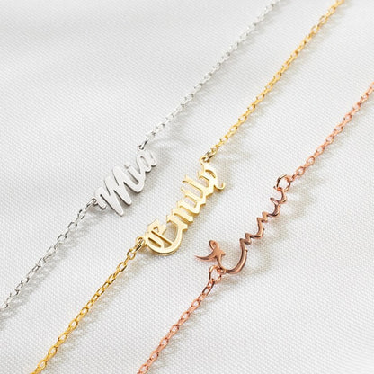 Lemegeton Customized Name Anklets for Women Men Personalized Foot Anklet Stainless Steel Chain Anklet Beach Summer Jewelry Gi