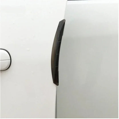 4Pcs/Set Car Door Side Anti-collision Decorative Guard Plate Anti-scratch, Car Anti-collision Strip