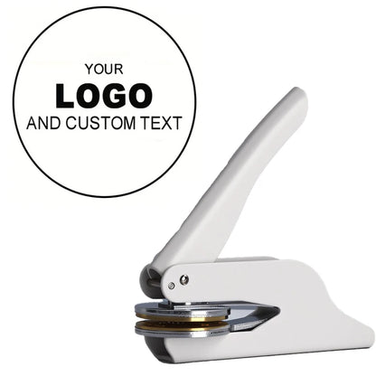 Personalized Book Embossers Stamp Custom Library Book Embosser with Name Logo Design Embossing Stamp Company Wedding Seals DI