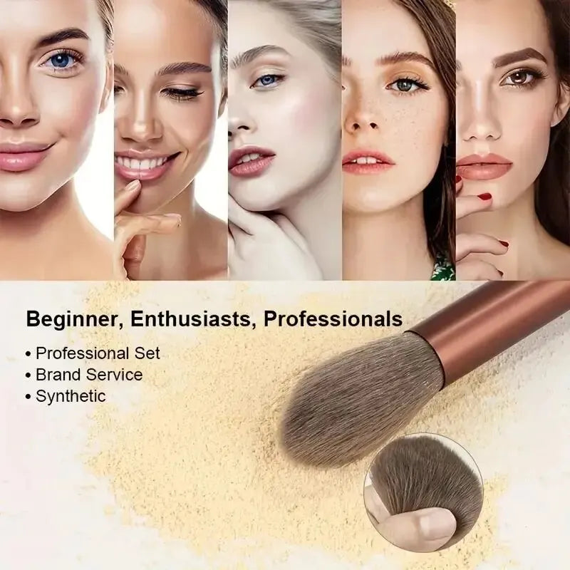 Makeup Brush Set Soft Fluffy Professiona Cosmetic Foundation Powder Eyeshadow Kabuki Blending Make Up Brush Beauty Tool Makeu