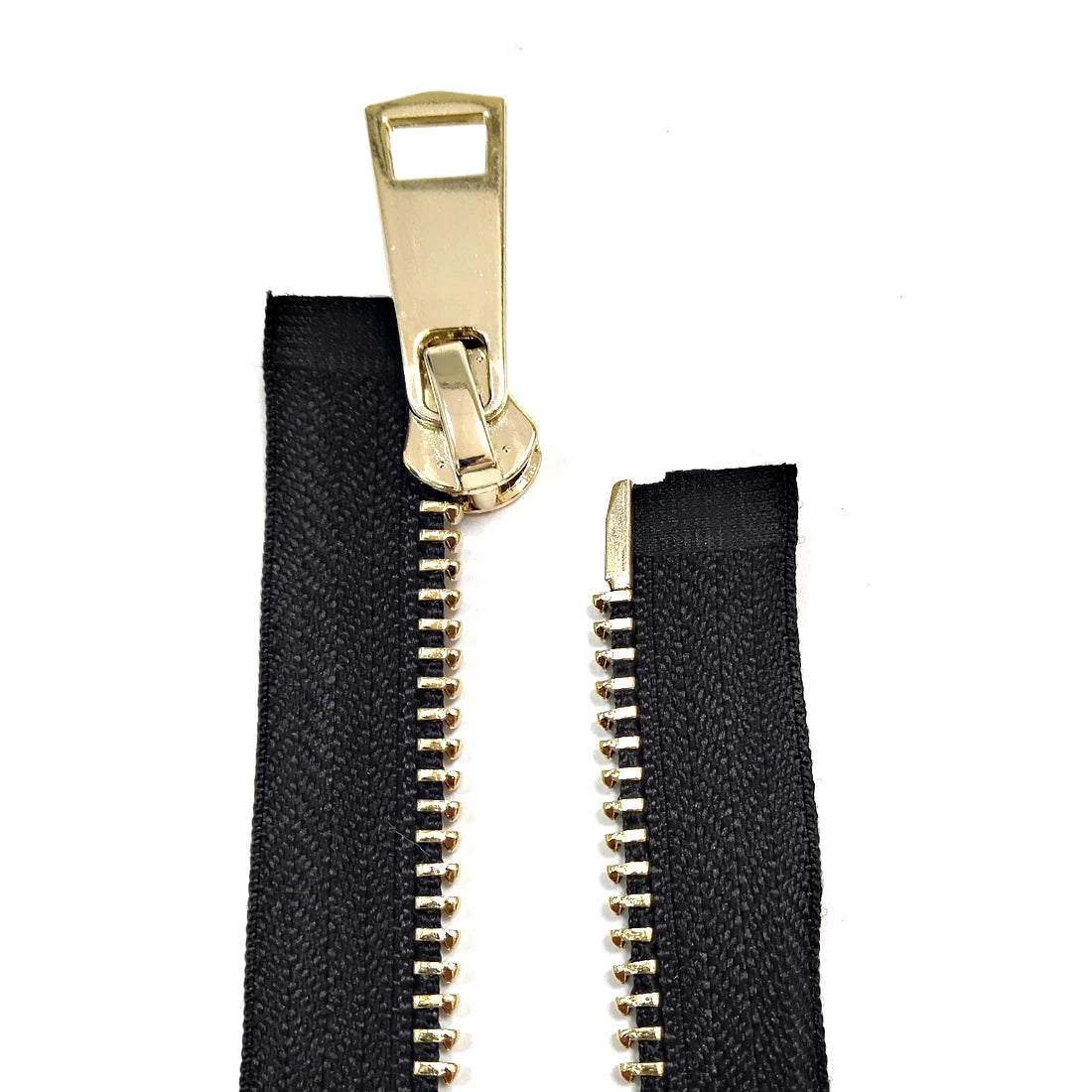 20/30/40/50/60/70/80cm 5# Colorful Open-End Auto Lock Metal Zipper DIY Handcraft For Clothing Pocket Garment Shoes