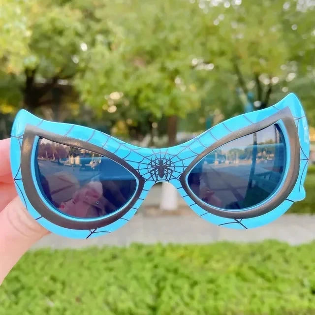 2025 Sunglasses Plastic Action Toys Figure Anime Spider Cartoon Fashion Sunglasses Cute Gifts For kids toys