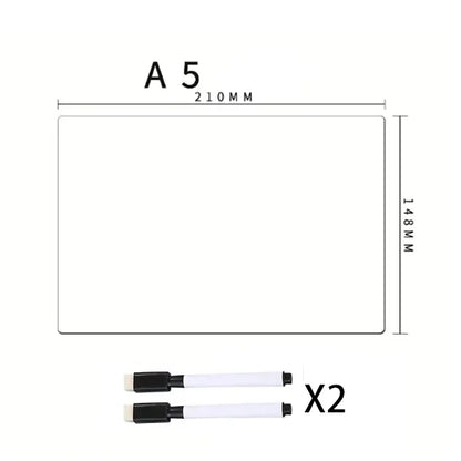 A3 A4 A5 Magnetic Dry Erase Board Refrigerator Magnet Marker WhiteBoard Sheet Kitchen Erasable Flexible Fridge Memo Grocery L