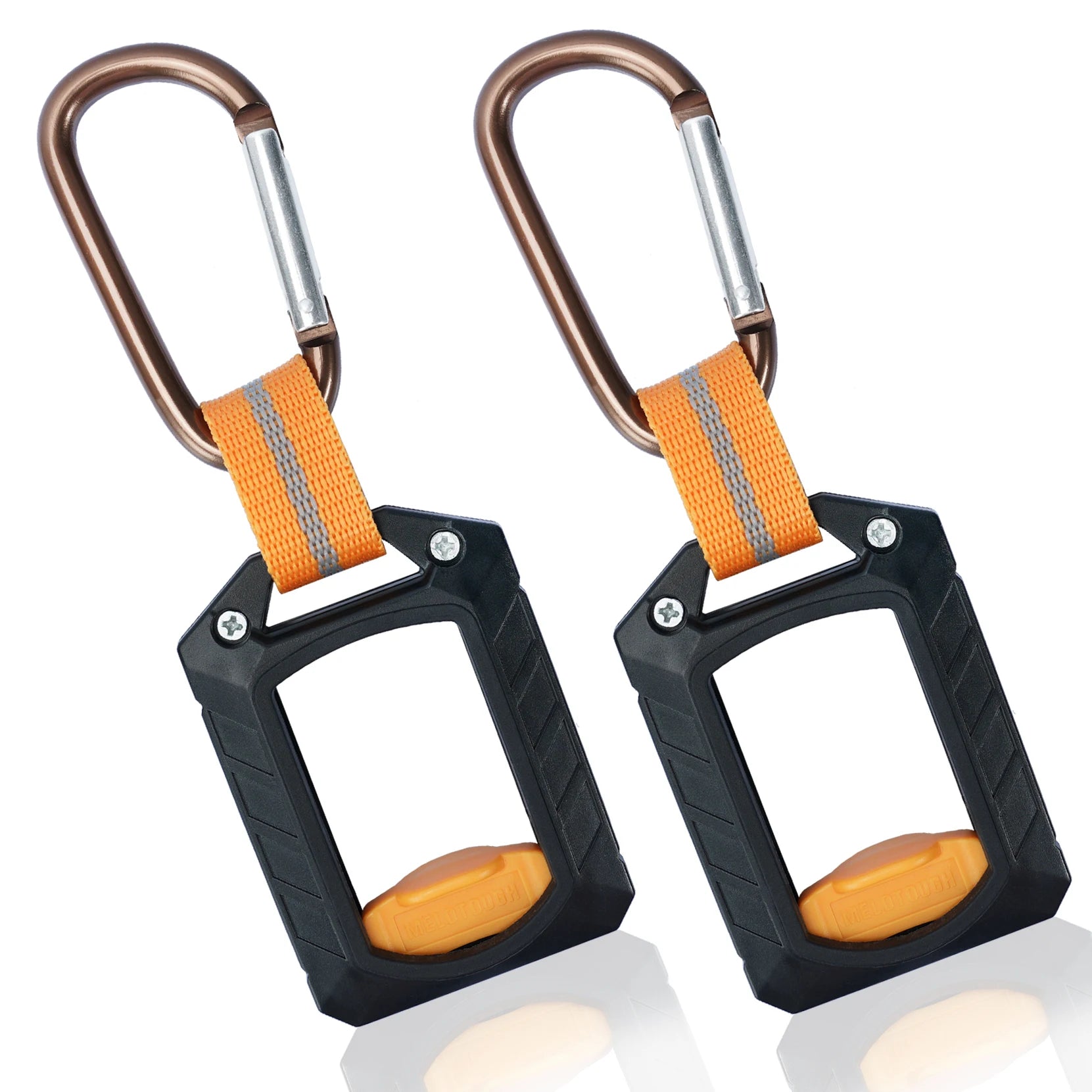 Zip Ties Holder,Reusable Zip Tie Organizer Band,Cable Tie Bracket for wire ties Arrangement.(1PC/black) - BZT01 2PCS