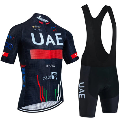 2026 New WHITE Cycling Jersey UAE Team Bike Jersey Shorts 10 Color Men Women Quick dry Ropa Ciclismo Pro Bicycle TShirt Cloth