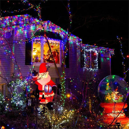 Christmas Lights 5M 10M 20M 30M 50M 100M Led String Fairy Light 8 Modes Christmas Lights For Patio Wedding Party Holiday Ligh
