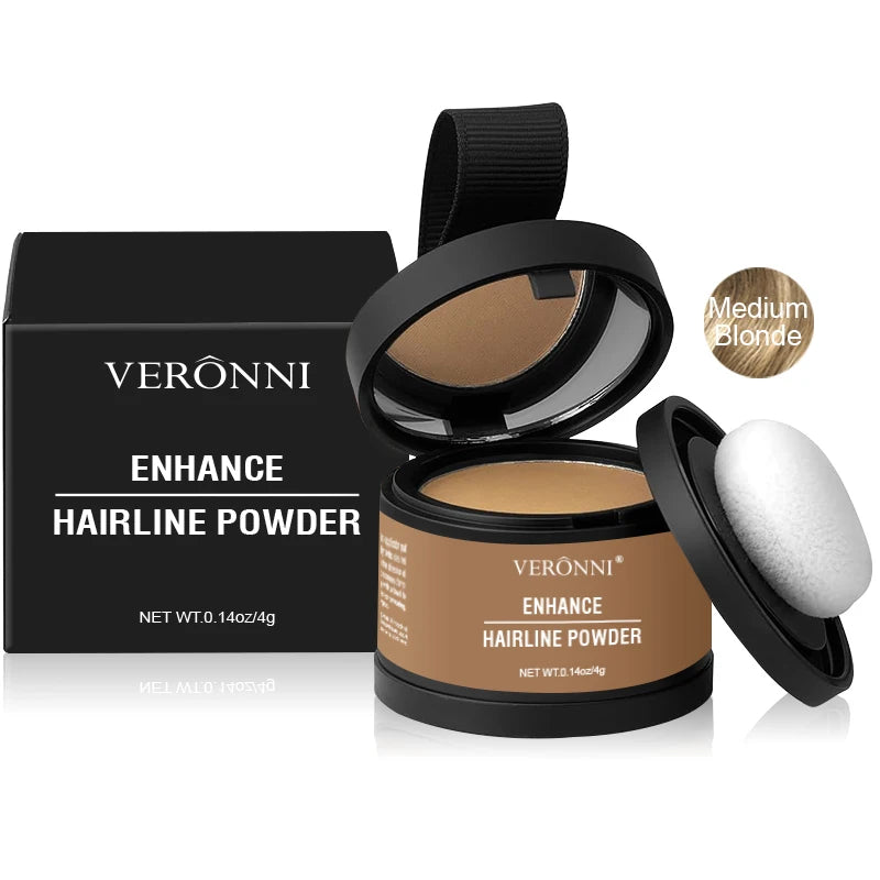 14 Color Hair Line Powder Black Root Up Natural Instant Waterproof Hairline Shadow Concealer Coverage Paint Repair Fill In Ha