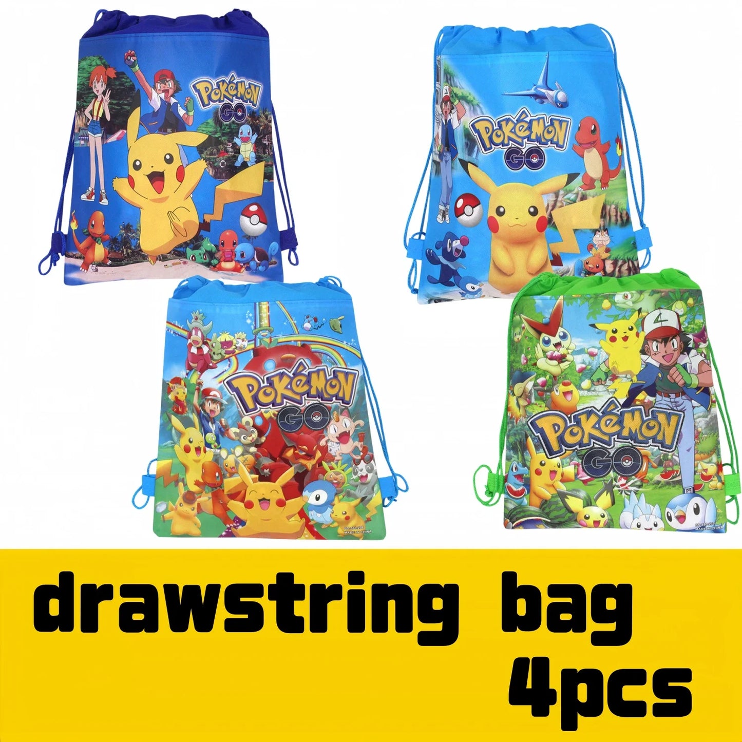 Decoration Pokemon Birthday Party Hats Pikachu Disposable Tableware Tablecloth Cup Plate Napkin Baby Shower Party Favors Poke