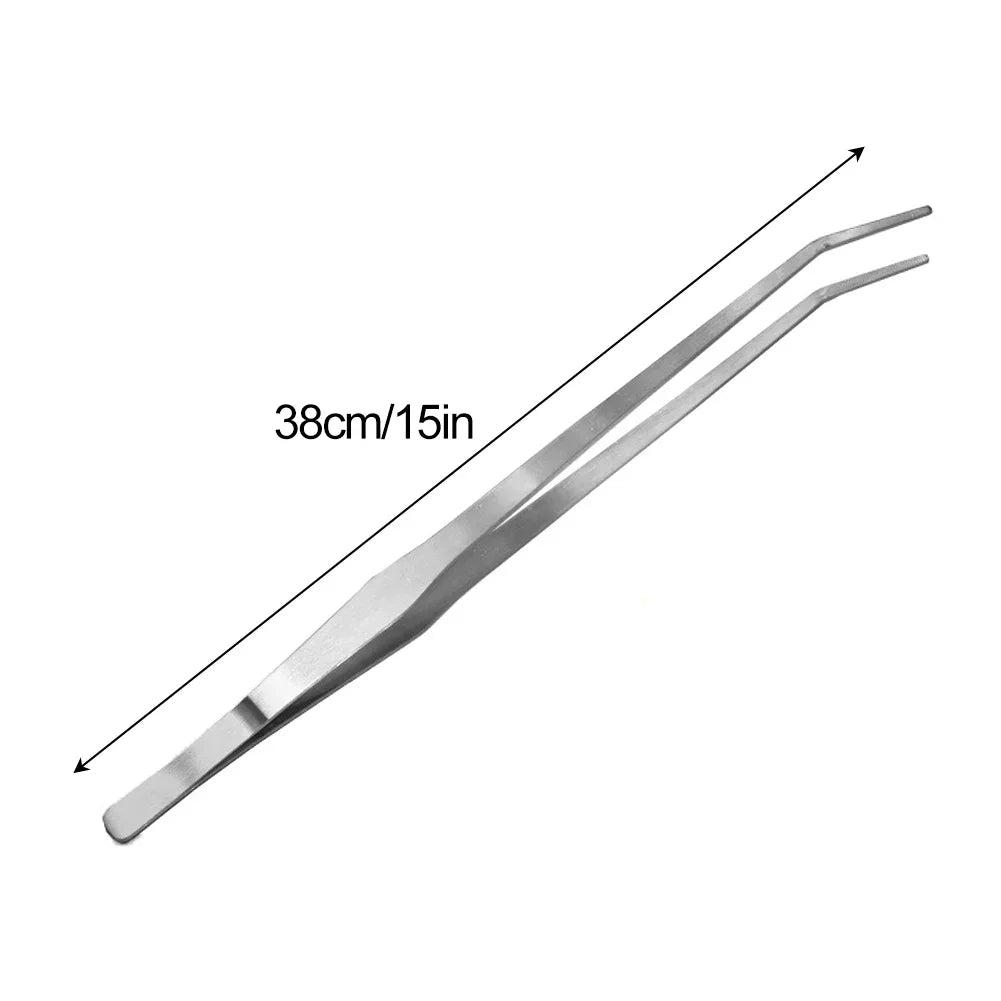 Stainless Steel Fish Tank Plants Tools Aquarium Cleaning Tools Scissors Tweezers Wave Scissors Pet Aquarium Supplies Accessor