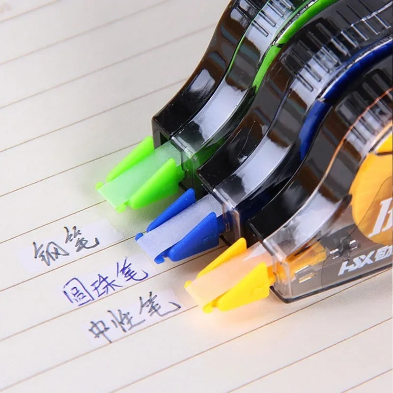 3 Pcs/box Transparent Correction Tape Student Large Capacity Correction Tape School Supplies Cute School Supplies Kawaii Offi