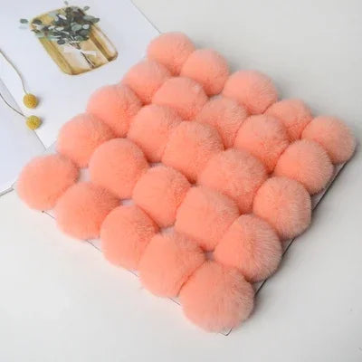 Pompom 5cm 6cm 8cm Fluffy Fur Ball Soft Pompon DIY Pompons For Keychain Sewing On Scarf Hats Shoes Apparel Craft Supplies