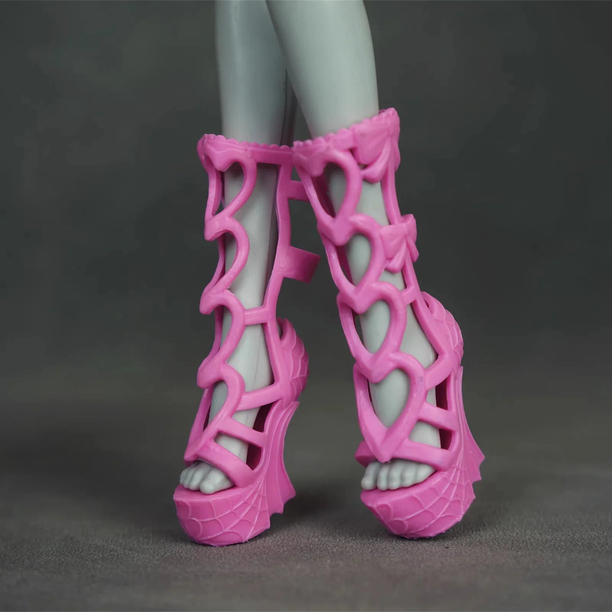 Colorful Monster Doll Boots Novelty Sandals 1/6 Scale Doll Shoes Accessories for Doll Decorations - NO.12