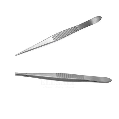 Stainless Steel Tweezers Grip Small Things For Makeup Eyebow Cut First Aid Kits Supplies Hand Craft Phone Repairing