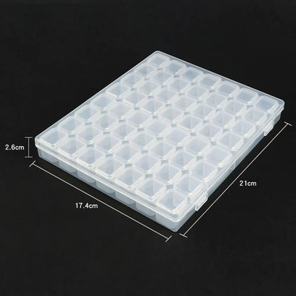 5D DIY Diamond Painting Tools Accessories Storage Box Container Diamond Embroidery Accessories Drill Box Mosaic Container Cas