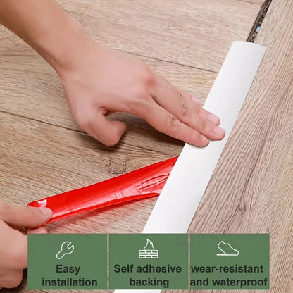 1PC 1m/3meters Self-adhesive Floor Cover Strips Carpet Edge Trim Strip Floor Transition Door Threshold Gaps Door Sealing Stri