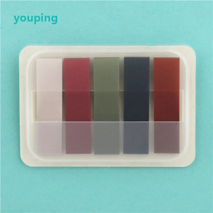 15 Types Color Self Adhesive Memo Pad Sticky Notes Bookmark Point It Marker Memo Sticker Paper Office School Supplies - M