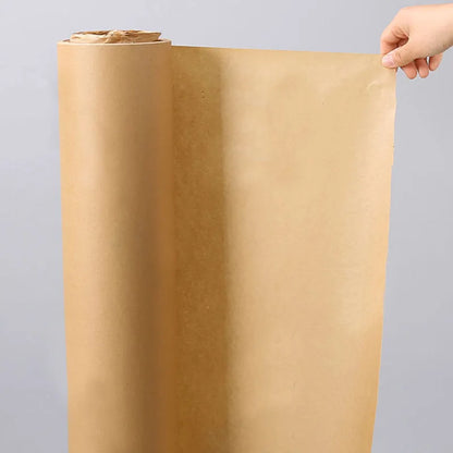 10M Brown Kraft paper eco-friendly packaging paper, Degradable Friendly Paper Packaging Materials Bouquet Gift Box Craft Pape