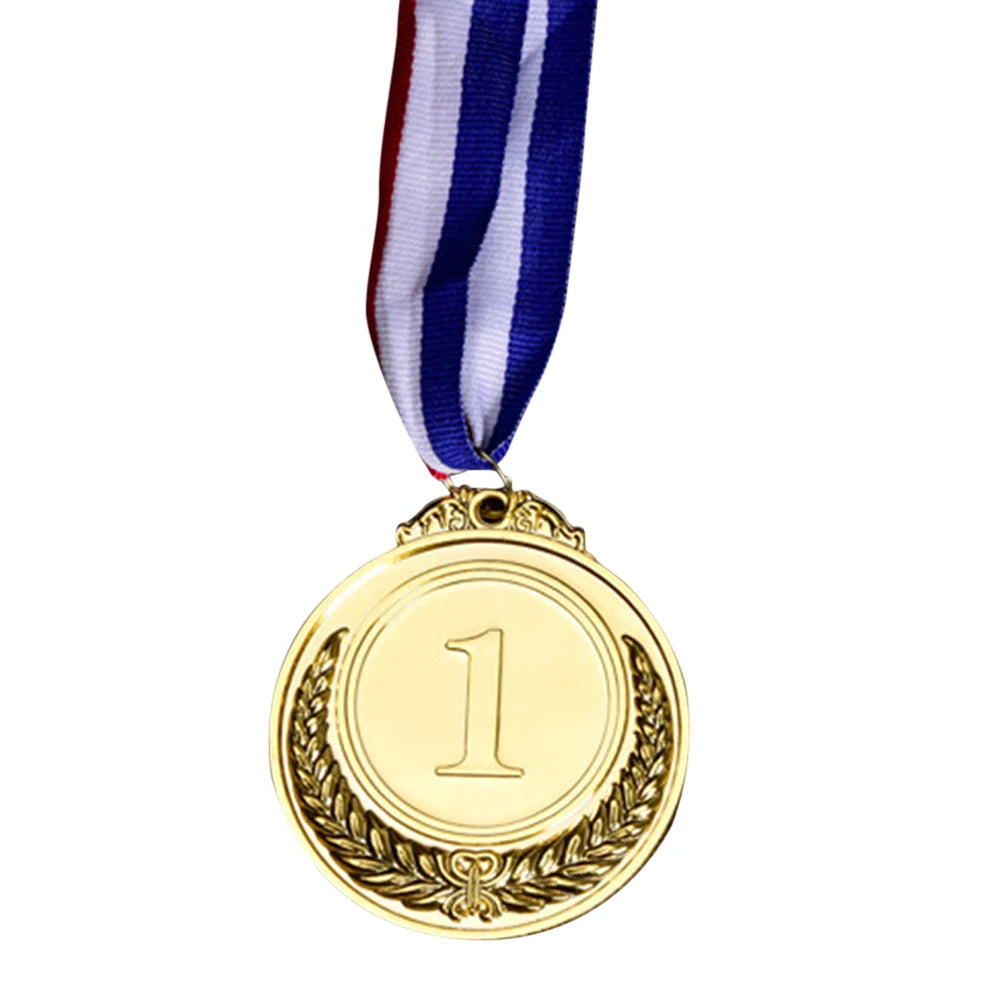 Gold Silver Bronze Medals School Sports Football Volleyball Competition Games Prize Trophy Commemorative Medal soccer trophie