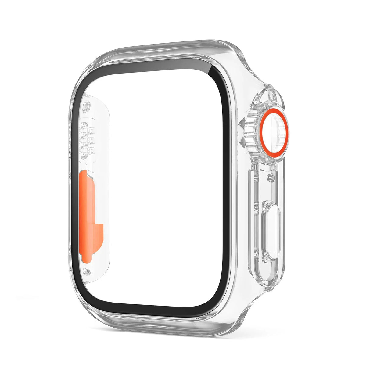 Glass+Case for Apple Watch 46mm 44mm 45mm 41mm 40mm 38mm 42mm Screen Protector Change Ultra Bumper iWatch Series 10 9 8 7 SE 