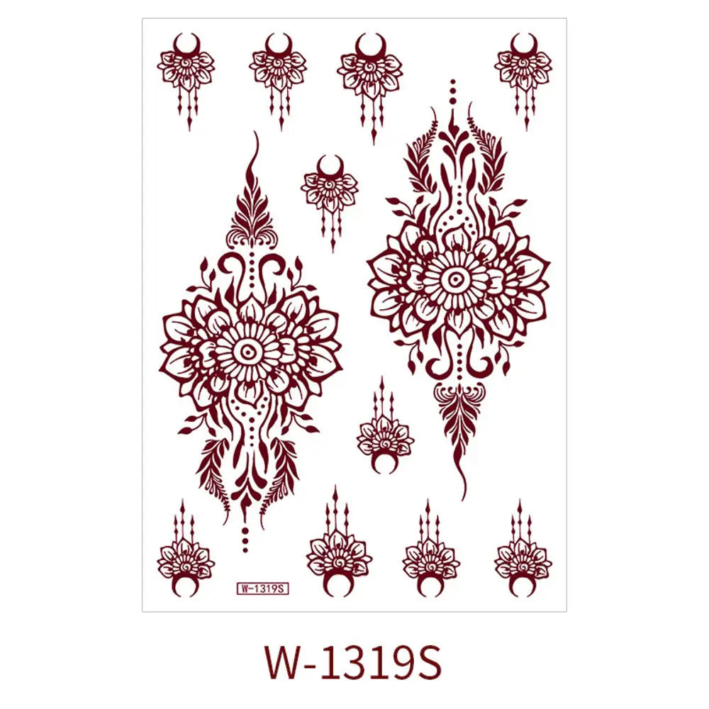 Tattoo Stickers English Word Waterproof Long Lasting Realistic Transfer Temporary Black Letters Feather Body Art For Men Wome