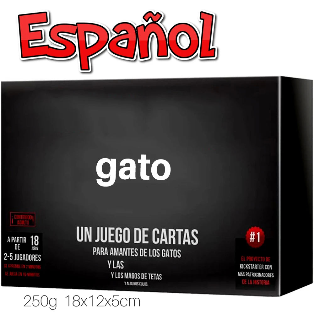 Spanish Card Game Party Friends The Imposter El Tonto del Pueblo Black Stories Unanimous Strategy Board Games Mision Secreta 