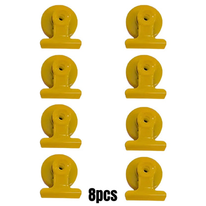 4/16pcs Magnetic Clips Heavy Duty Refrigerator Whiteboard Space-Saving Clip Set for Kitchen Office Photo Displays Holder Deco