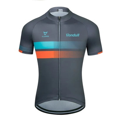 2024 Vendull Team Cycling Jersey Shirt Racing Sport Bicycle Shirt Ropa Ciclismo Pro Man MTB Bike Jersey Summer Cycling Wear