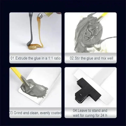 Home High Temperature Glue For Metal Welding Strength Repair Resistant Magic AB A Plastic Wood B Adhesive Purpose Bi Componen