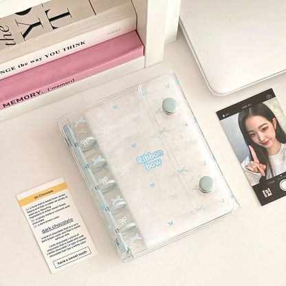 M5 Handbook inner Page 3-inch Card Booklet Loose Page DIY Binder Photocards Collect Book Diary Agenda Planner DIY Cover Album